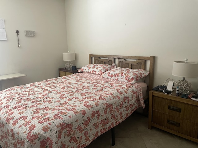 173 Normandy D, Delray Beach, FL 33484 - bedroom featuring light tile patterned flooring
