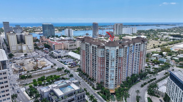 550 Okeechobee Blvd Unit 504, West Palm Beach, FL 33401 - view of urban area with a large body of water