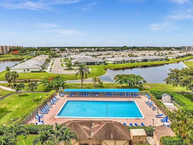 7076 Huntington Ln Unit 206, Delray Beach, FL 33446 - community pool with a water view