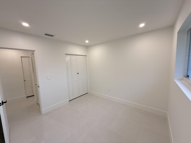 345 Pinehurst Rd, Palm Springs, FL 33461 - unfurnished bedroom featuring recessed lighting and baseboards
