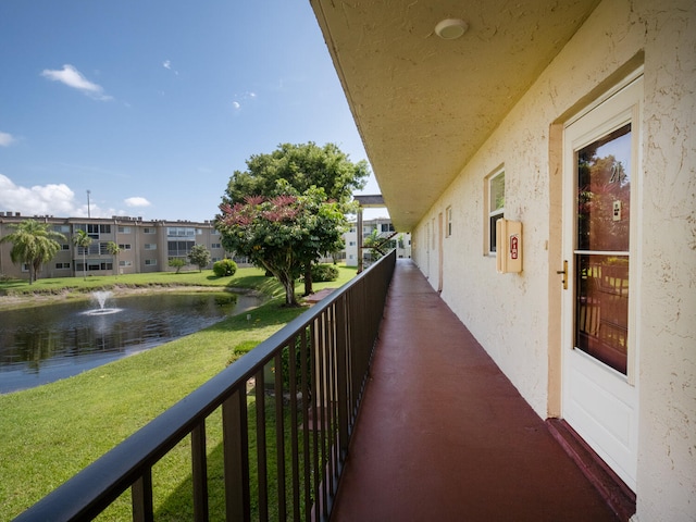 715 Lori Dr Unit 213, Palm Springs, FL 33461 - balcony with a water view