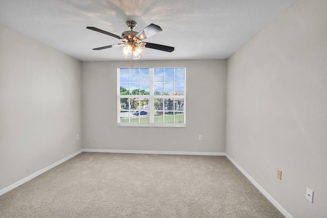 15185 Michelangelo Blvd Unit 204, Delray Beach, FL 33446 - carpeted spare room featuring ceiling fan and baseboards