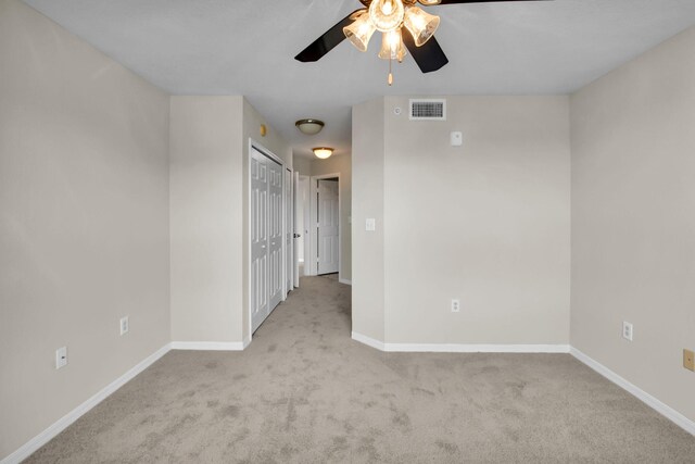 15185 Michelangelo Blvd Unit 204, Delray Beach, FL 33446 - carpeted spare room with ceiling fan and baseboards