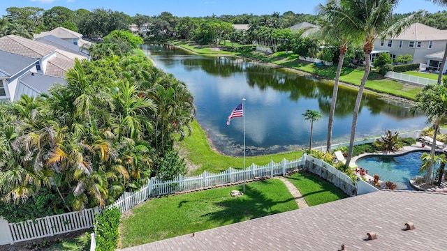 1071 Delray Lakes Dr, Delray Beach, FL 33444 - bird's eye view of a nearby body of water