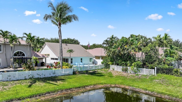 1071 Delray Lakes Dr, Delray Beach, FL 33444 - rear view of property featuring stucco siding