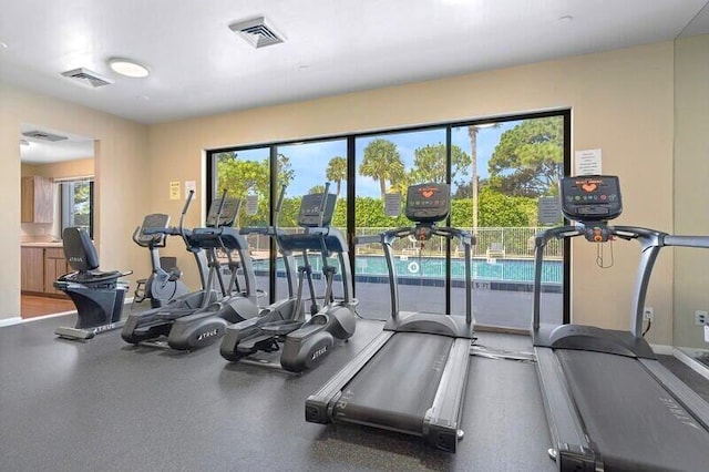 3507 Village Blvd Unit 401, West Palm Beach, FL 33409 - view of exercise room