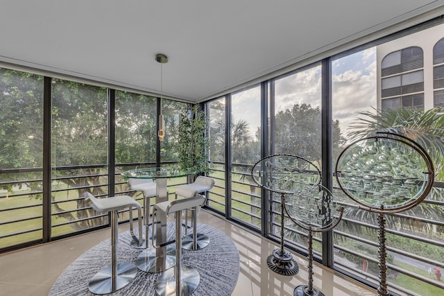 7572 Regency Lake Dr Unit 402, Boca Raton, FL 33433 - sunroom / solarium with a wall of windows