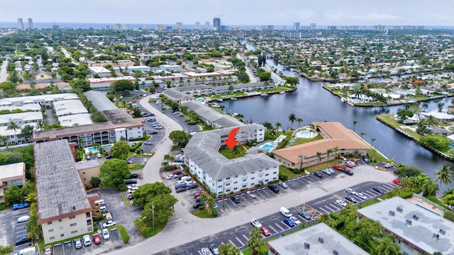 600 Pine Dr Unit 104, Pompano Beach, FL 33060 - view of urban area with a nearby body of water