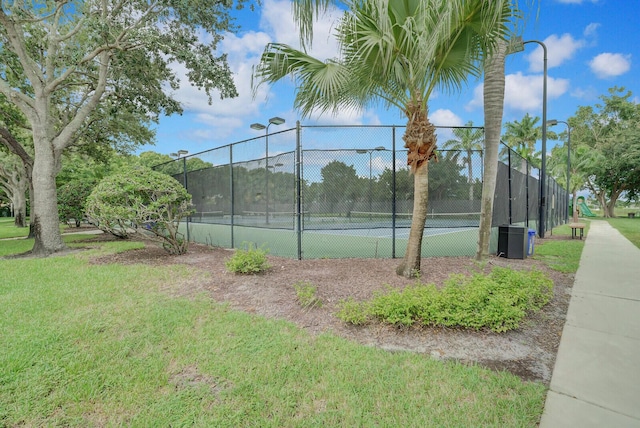 6164 C Durham Dr, Lake Worth, FL 33467 - view of tennis court
