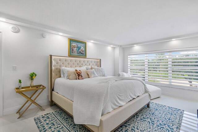 875 E Camino Real Unit 3E, Boca Raton, FL 33432 - bedroom with baseboards