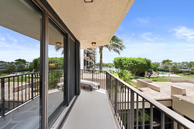 899 Jeffery St Unit 301, Boca Raton, FL 33487 - balcony with a water view