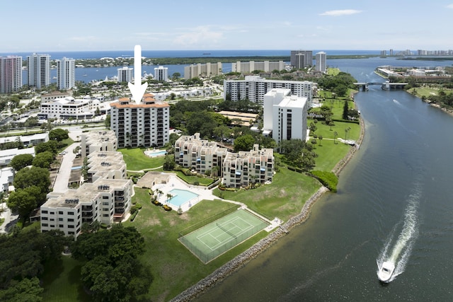 370 Golfview Rd Unit 103, North Palm Beach, FL 33408 - view of urban area with a large body of water