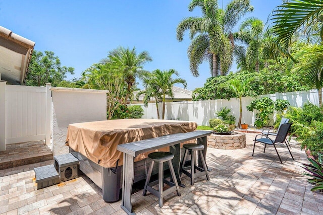 2626 NW 42nd St, Boca Raton, FL 33434 - fenced backyard with a patio area