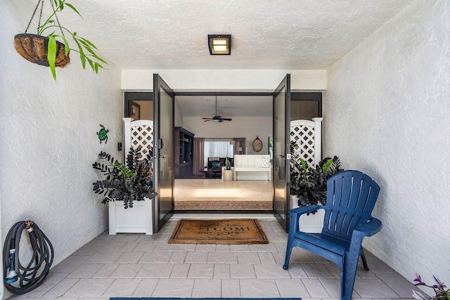 2626 NW 42nd St, Boca Raton, FL 33434 - property entrance featuring ceiling fan