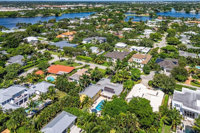 310 NW 18th St, Delray Beach, FL 33444 - aerial view of residential area with a large body of water