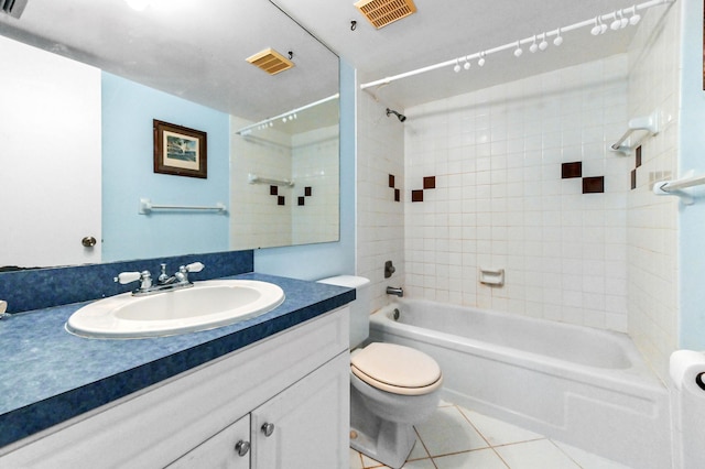 2860 SW 22nd Ave Unit 4170, Delray Beach, FL 33445 - bathroom featuring tile patterned floors,  shower combination, and vanity