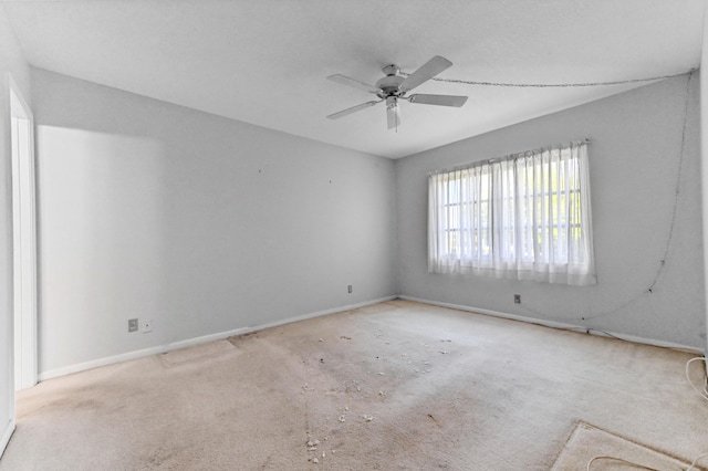 2860 SW 22nd Ave Unit 4170, Delray Beach, FL 33445 - carpeted empty room featuring a ceiling fan and baseboards