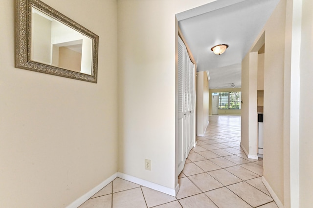 2860 SW 22nd Ave Unit 4170, Delray Beach, FL 33445 - corridor featuring light tile patterned floors and baseboards