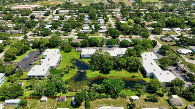 2517 S 17th St Unit 102, Fort Pierce, FL 34982 - aerial perspective of suburban area featuring a nearby body of water