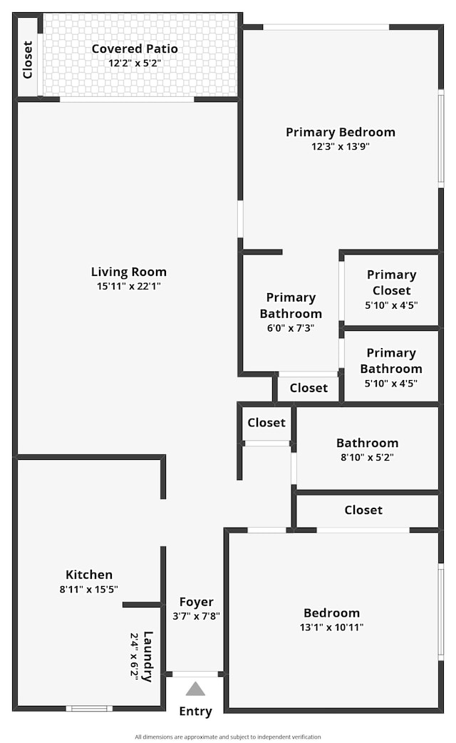 2517 S 17th St Unit 102, Fort Pierce, FL 34982 - home floor plan