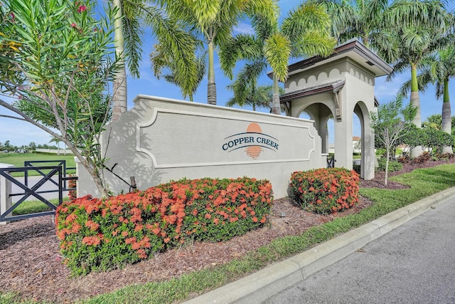 12623 NW Copper Creek Dr, Port Saint Lucie, FL 34987 - view of community / neighborhood sign