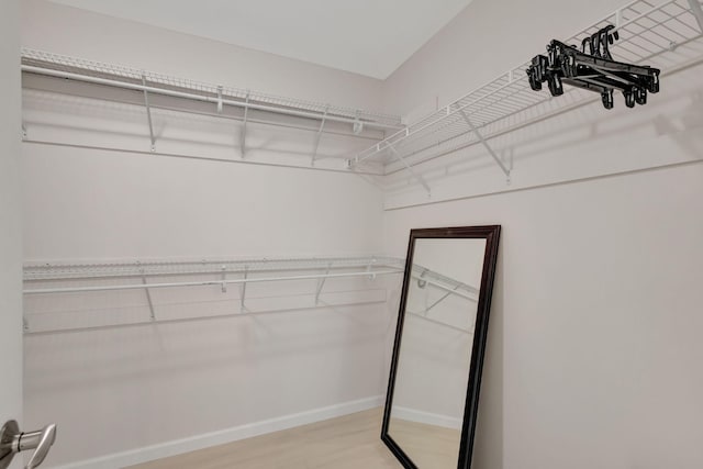 3209 S Lakeview Cir Unit 8-101, Hutchinson Island, FL 34949 - spacious closet with light wood-style floors