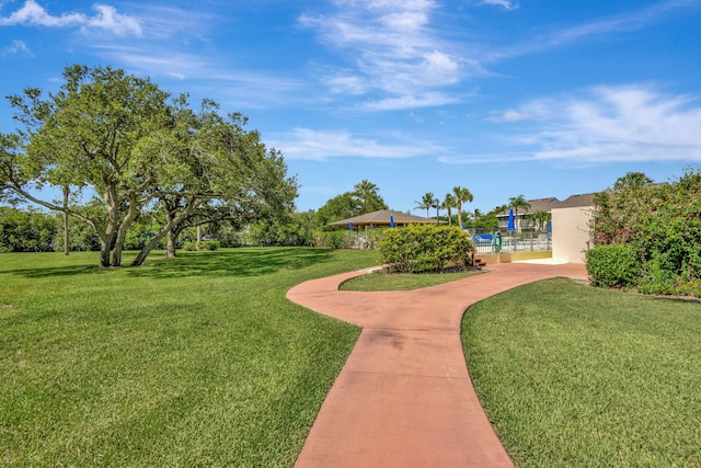 3209 S Lakeview Cir Unit 8-101, Hutchinson Island, FL 34949 - surrounding community featuring a yard