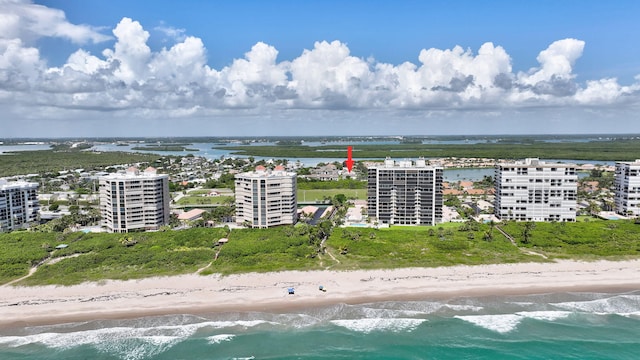 3209 S Lakeview Cir Unit 8-101, Hutchinson Island, FL 34949 - drone / aerial view of expansive beach