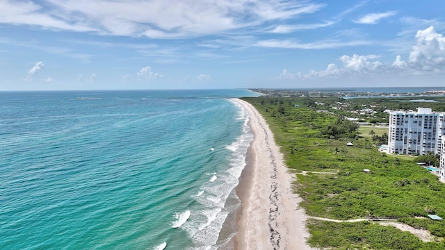 3209 S Lakeview Cir Unit 8-101, Hutchinson Island, FL 34949 - drone / aerial view of extended coastline