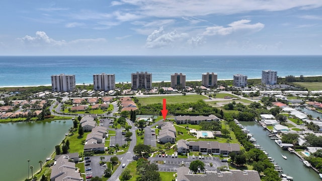 3209 S Lakeview Cir Unit 8-101, Hutchinson Island, FL 34949 - aerial view of a large body of water