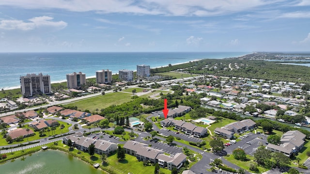 3209 S Lakeview Cir Unit 8-101, Hutchinson Island, FL 34949 - bird's eye view of a nearby body of water