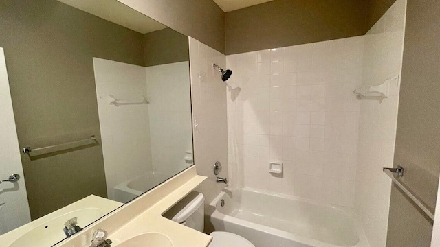 2039 Tarpon Lake Way, West Palm Beach, FL 33411 - full bathroom with shower / bathtub combination, toilet, and vanity