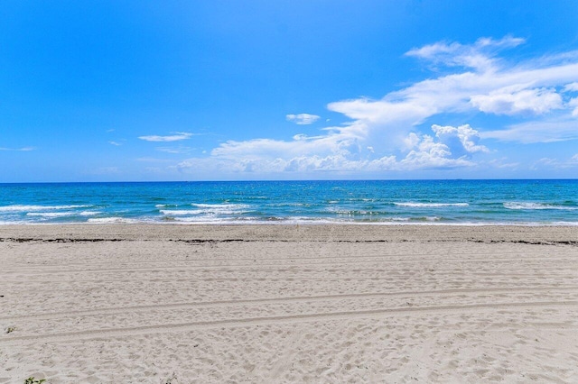 4505 S Ocean Blvd Unit 907, Highland Beach, FL 33487 - water view with nearby beach
