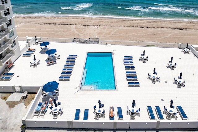 4505 S Ocean Blvd Unit 907, Highland Beach, FL 33487 - aerial view of extended coastline