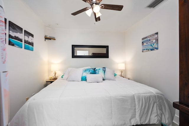 2130 W Boothe Dr, Fort Pierce, FL 34982 - bedroom featuring ceiling fan