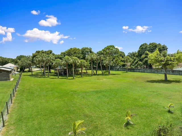 2130 W Boothe Dr, Fort Pierce, FL 34982 - view of yard