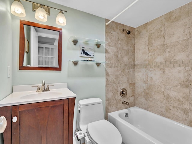 9855 Sandalfoot Blvd Unit 320, Boca Raton, FL 33428 - full bathroom with vanity and shower / tub combination