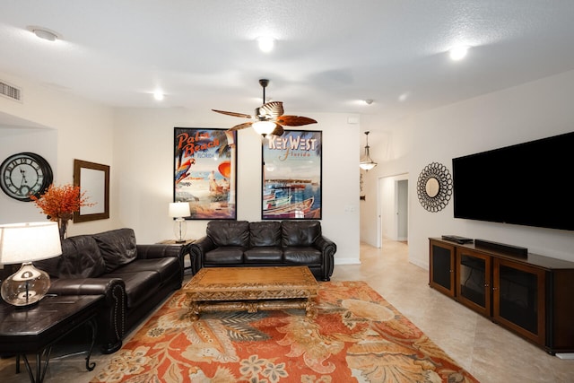 2413 NW 26th St, Boca Raton, FL 33431 - living area featuring ceiling fan