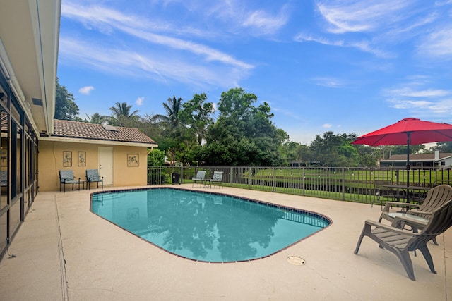2413 NW 26th St, Boca Raton, FL 33431 - view of pool with a patio area