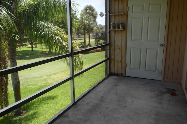 1947 SW Palm City Rd Unit G, Stuart, FL 34994 - view of unfurnished sunroom