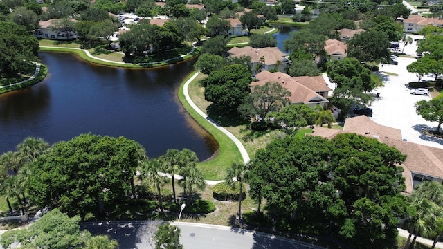 8111 Northboro Ct Unit 11B, Lake Clarke Shores, FL 33406 - aerial view of property's location with a nearby body of water and nearby suburban area