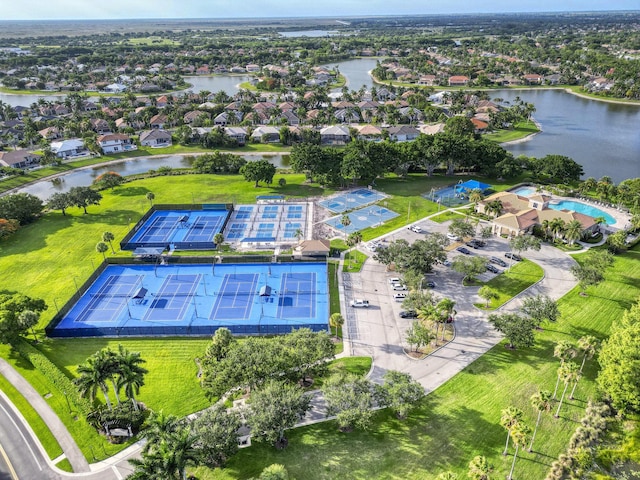 21480 Halstead Dr, Boca Raton, FL 33428 - aerial view of residential area with a nearby body of water
