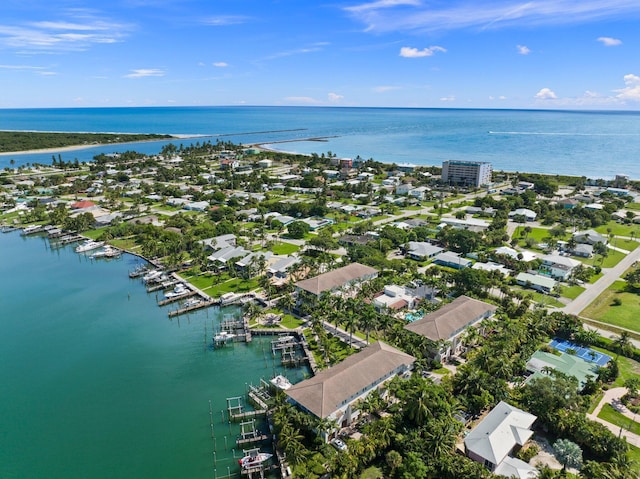 1579 Bow Line Rd, Fort Pierce, FL 34949 - aerial perspective of suburban area with a large body of water