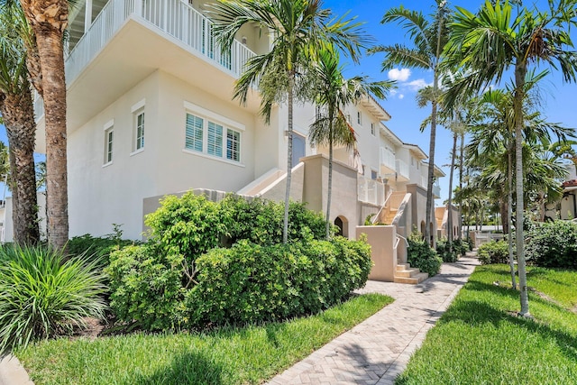 1579 Bow Line Rd, Fort Pierce, FL 34949 - view of property exterior featuring stucco siding