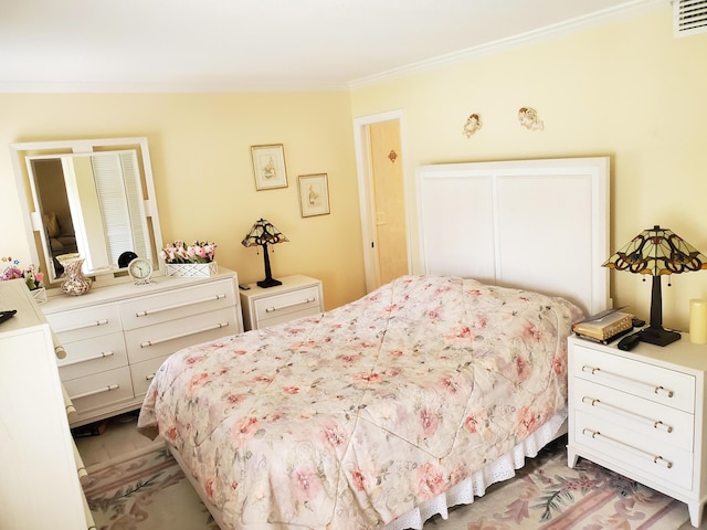 708 Laconia Cir Unit 708, Lake Worth, FL 33467 - bedroom featuring crown molding