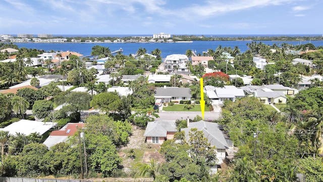 1709 N Palmway, Lake Worth Beach, FL 33460 - aerial view of residential area with a large body of water