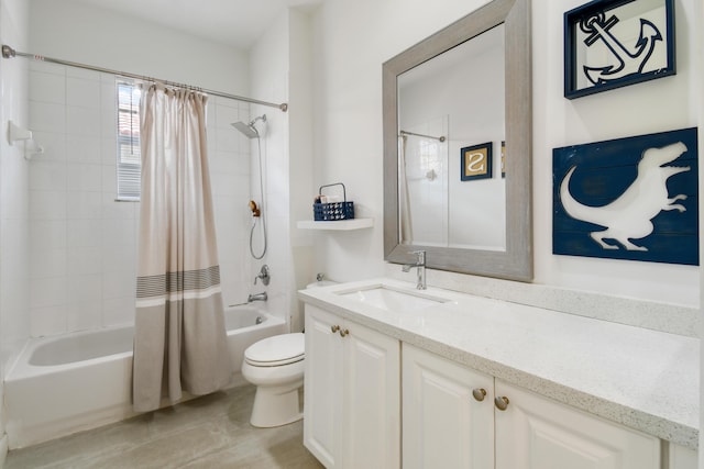 1522 Carafe Ct, Palm Beach Gardens, FL 33410 - bathroom with shower / bath combo, toilet, and vanity