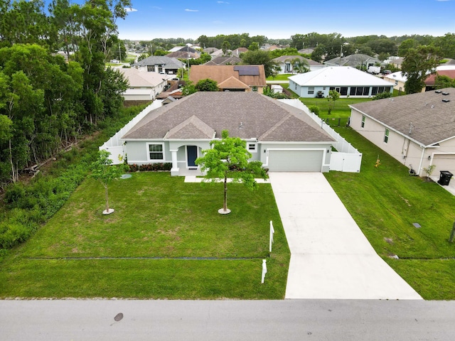 6700 NW Omega Rd, Port Saint Lucie, FL 34983 - aerial perspective of suburban area