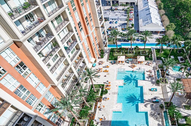 550 Okeechobee Blvd Unit Uph-15, West Palm Beach, FL 33401 - aerial view of a pool