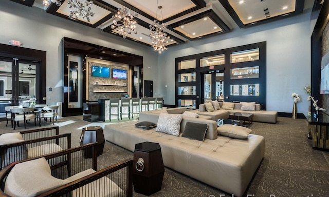 9759 Vitrail Ln, Delray Beach, FL 33446 - common area featuring a towering ceiling